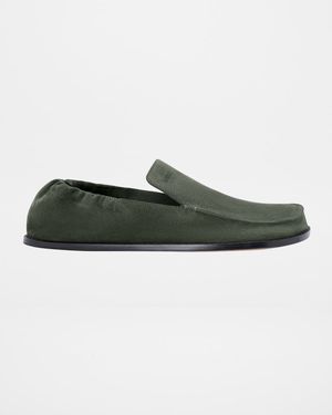 Men's Flex Suede Moc-Toe Loafers