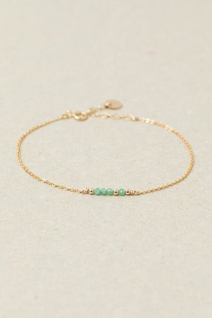 Yay - Bracelet théa perles - Taille Unique - Vert