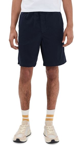 Norse Projects Ezra Relaxed Stretch Twill Shorts 8 Dark Navy M