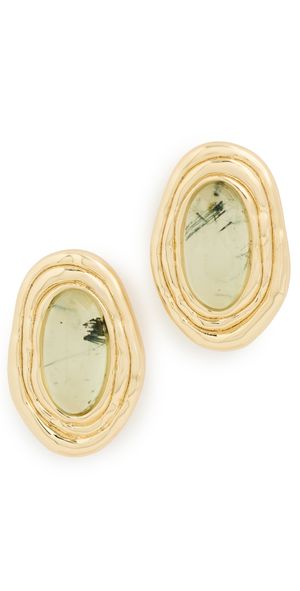 Mignonne Gavigan Antonella Studs Green One Size