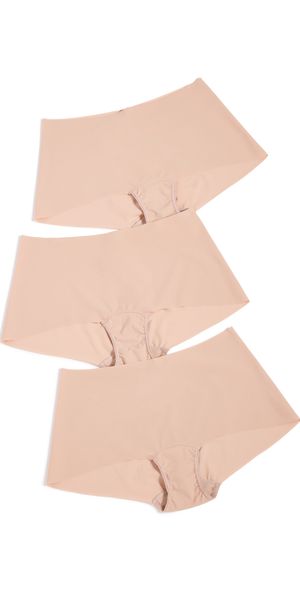 Hanky Panky Breathe Soft Boy Shorts 3 Pack Taupe M