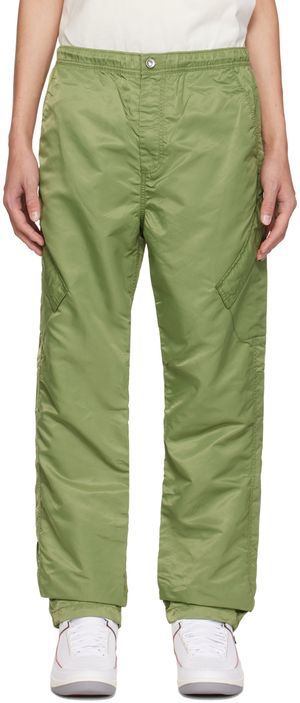 Nike Jordan Khaki Drawstring Cargo Pants