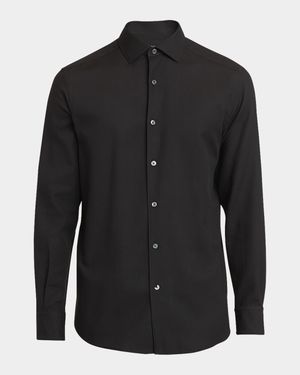 Men's Cashco Cashmere-Cotton Sport Shirt