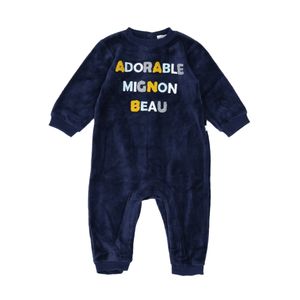 Carrement Beau - Seconde Main - Pyjama bébé bleu - 9 mois - Taille 9M - Bleu