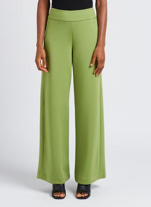 Max Mara Leisure - Pantalon boot-cut taille haute - Taille L - Vert