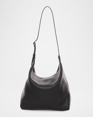 Isa Shoulder Bag in Deerskin Leather