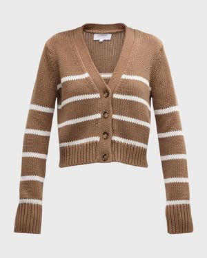 Mini Marina Striped Cardigan