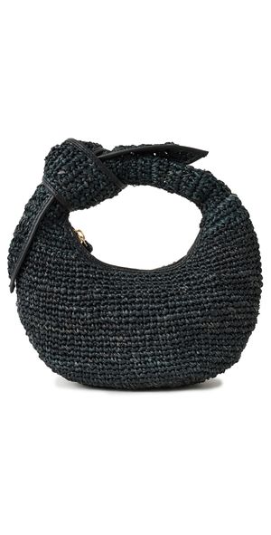 Poolside Bags The Josie Knot Bag All Black One Size