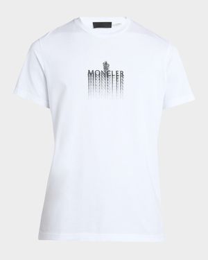 Men's Blurred Logo Crewneck T-Shirt