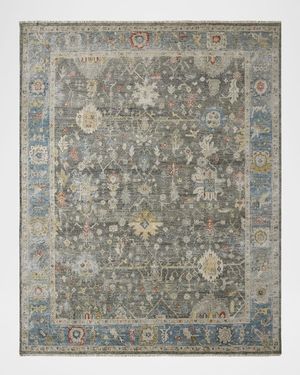 Aneida Hand-Knotted Rug, 12' x 15'