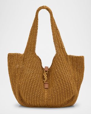 Bea YSL Tote Bag in Cord and Leather