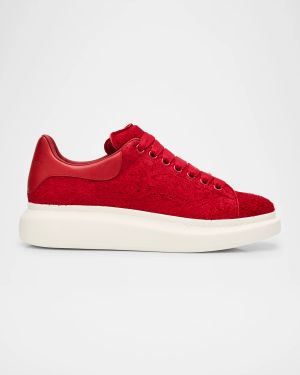 Men's Larry Suede Oversized Low-Top Sneakers