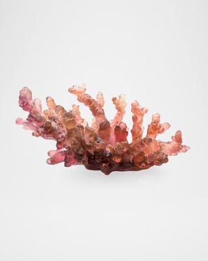 Coral Sea Medium Bowl, Amber/Red