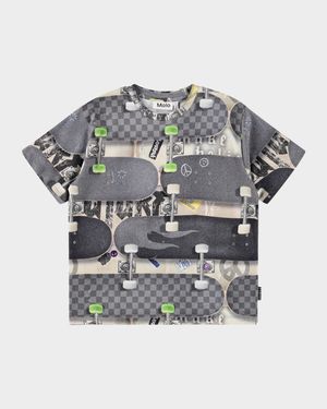 Boy's Riley Graphic-Print Short-Sleeve T-Shirt, Size 4-7