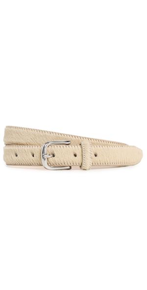 Aureum No.14 Ponyhair Belt Cream XS/S