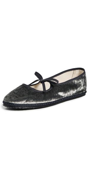 ViBi VENEZiA Brigitte Satin Velvet Flats Urania 41