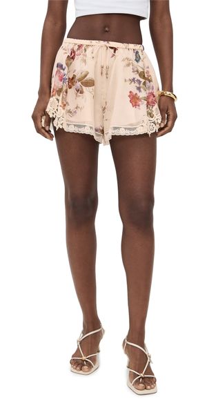 Zimmermann Patience Shorts Vanilla Floral 4