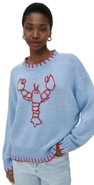 Bailey Rose Lobster Sweater Blue M
