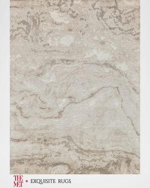 Saccara Hand-Loomed Beige Rug, 10' x 14'