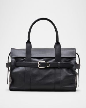The Dakota Belted Leather Tote Bag