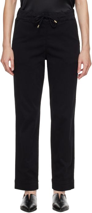 MM by Max Mara Pantalon de détente Terreno noir