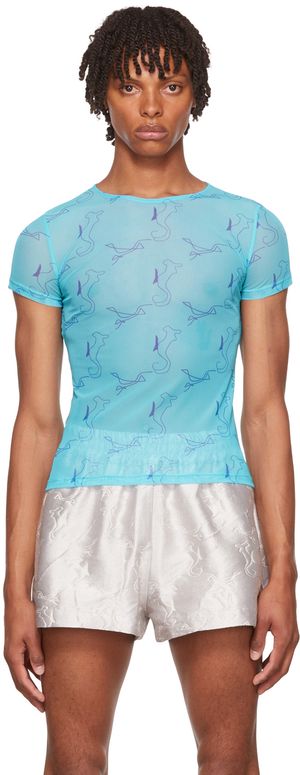 Serapis Blue Hippocampus T-Shirt
