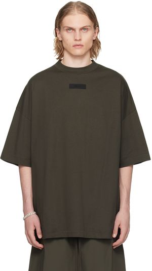 Fear of God ESSENTIALS Gray Crewneck T-Shirt