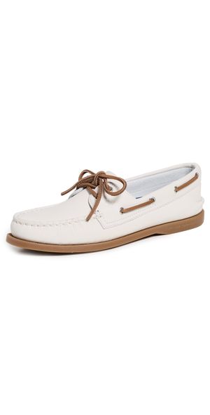 Sperry Authentic Original Boat Shoes White 8.5