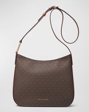 Kensington Large Monogram Crossbody Bag