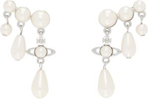 Vivienne Westwood Silver Marybeth Earrings