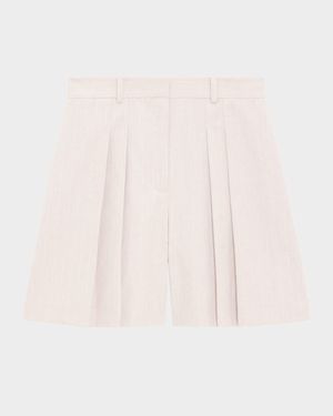 Pleated Shorts