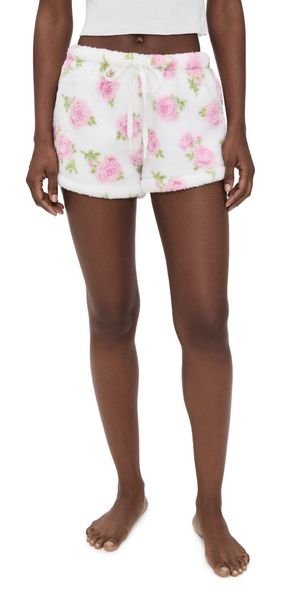 PJ Salvage Let's Get Cozy Shorts Ivory M