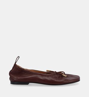 Alohas - Ballerines en cuir - Taille 42 - Marron