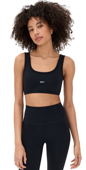 SET Airluxe Breathe Scoop Bra ONYX XL