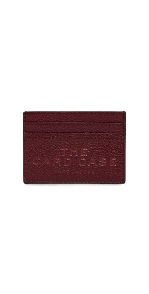 Marc Jacobs The Leather Card Case Cherry One Size