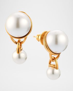 Pearly Drop Earrings