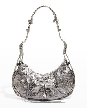 Le Cagole XS Metallic Shoulder Bag