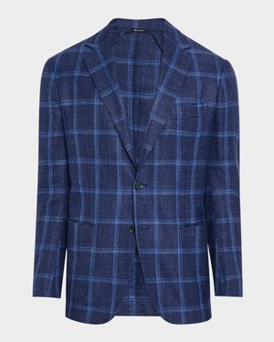 Men's Large Overcheck Sport Coat