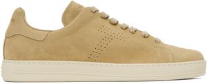 TOM FORD Beige Suede Warwick Sneakers