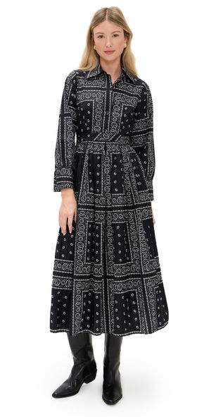 Hunter Bell Hattie Dress Aces Wild Black 4