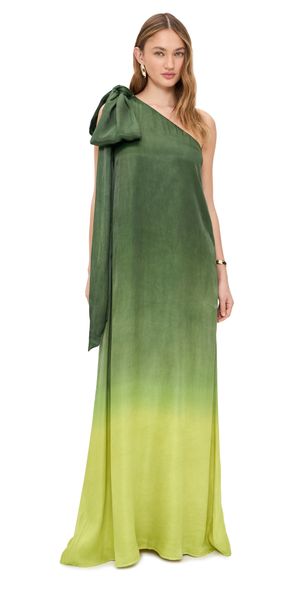 DIARRABLU Raya Dress Ombra Olive S