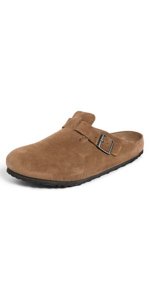 Birkenstock Boston Soft Footbed Clogs Dark Tea 44