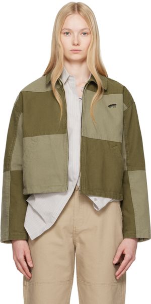 HommeGirls Blouson de travail réversible beige édition OTW by Vans