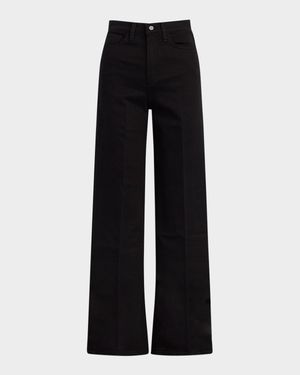The Mia Petite Wide-Leg Jeans