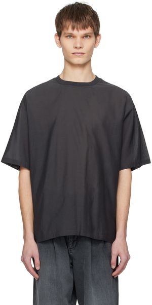 ATTACHMENT Gray Paneled T-Shirt