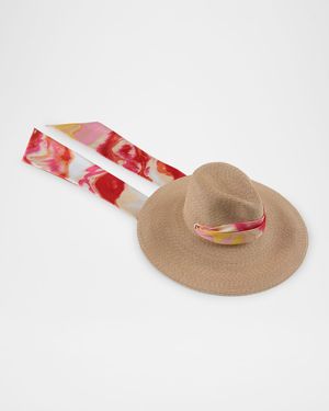 Cassidy Straw Fedora Hat