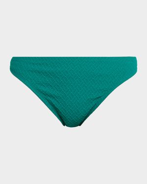 Textured Tides Hipster Bikini Bottoms