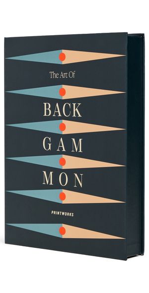 Printworks The Art of Backgammon Anthracite One Size
