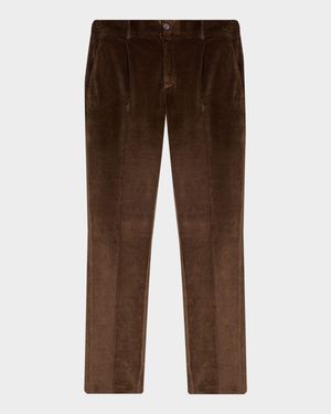 Men's Cotton-Blend Corduroy Trousers