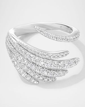 18K White Gold Vela Diamond Statement Ring